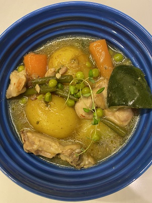 Irish style chicken stew